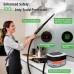Handheld Steam Cleaner for Home & Car,High Pressure Steamer for Cleaning 3-Level,8s Heat-Up,1800ML Large Tank,Portable Steam Cleaner for Car Detailing- Clean Kitchen Grease, Grout, Wall, Tile, Floor, Carpet, Couch, Furniture,14 Accessories